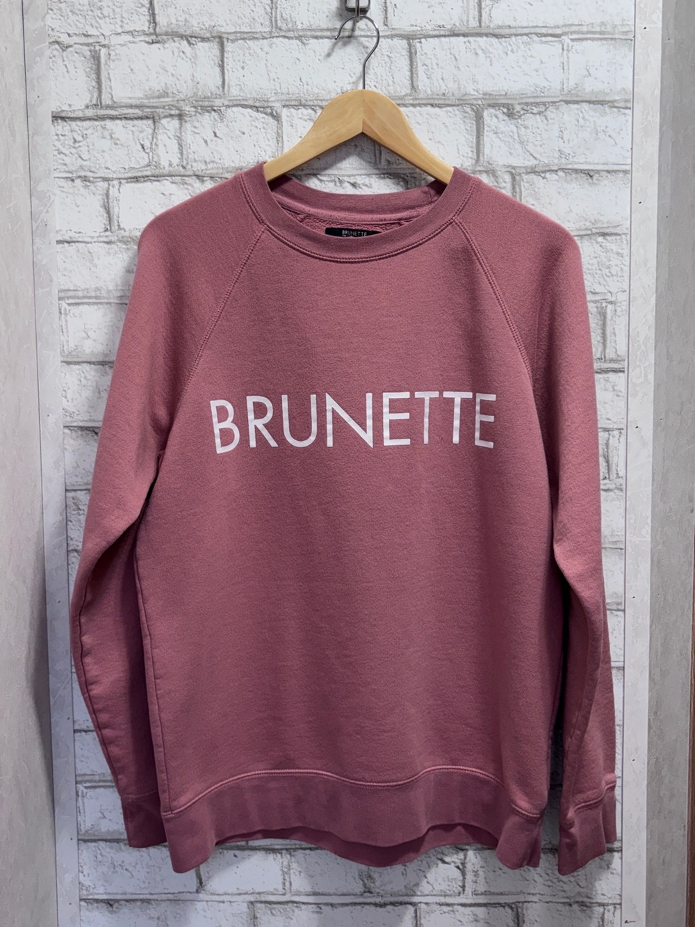 Brunette The Label Mauve Crewneck Sweatshirt